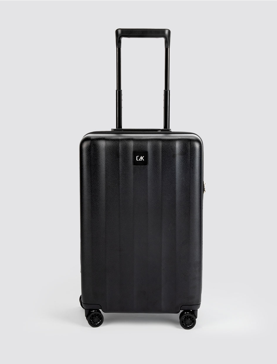 20Inch1.8KG Ultralightweight Lychee Texture PC Shell with Plush Down-Inspired Lining for Featherlike Travel Lightweight Luggage-Exterior Features-1