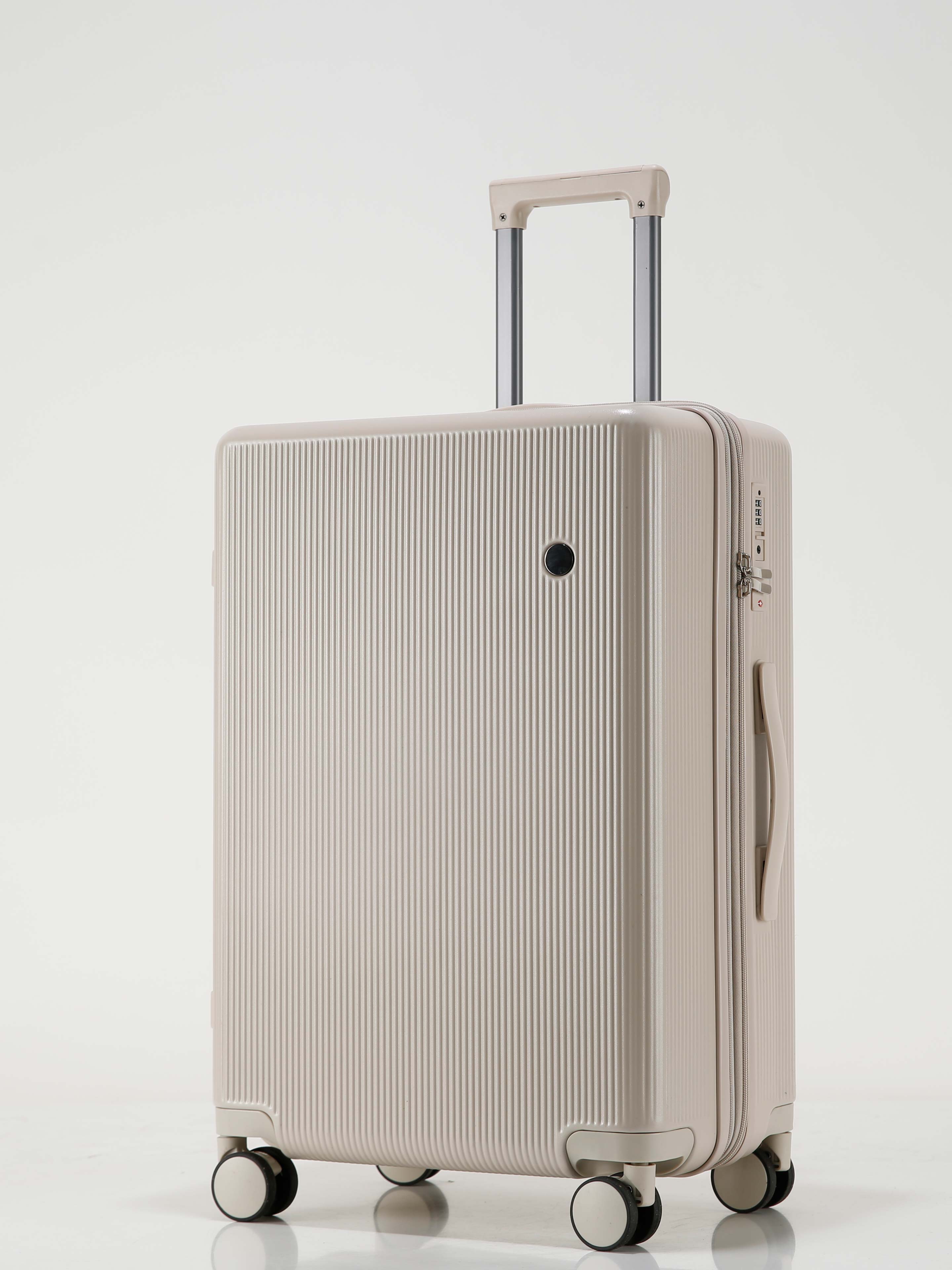3-piece Set of PC Zipper Suitcases 1389 (6)