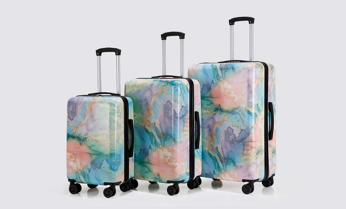 ABS+PC Film Lightweight Travel Suitcase