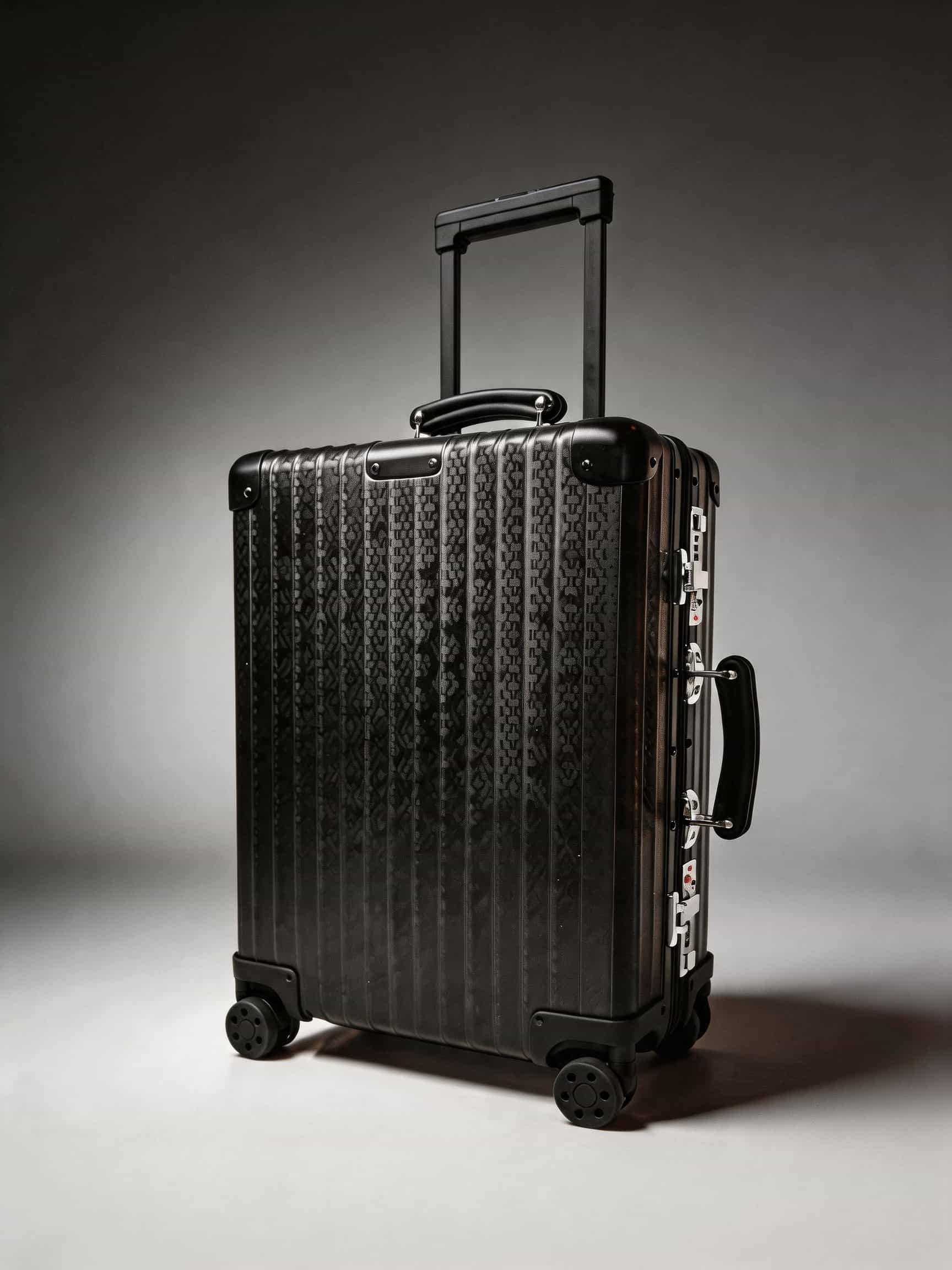 Aluminum Alloy Oxidation Pattern Craft 20 Inch Valise Trunk Travel Bag OEM ODM Carry On Suitcase Luggage