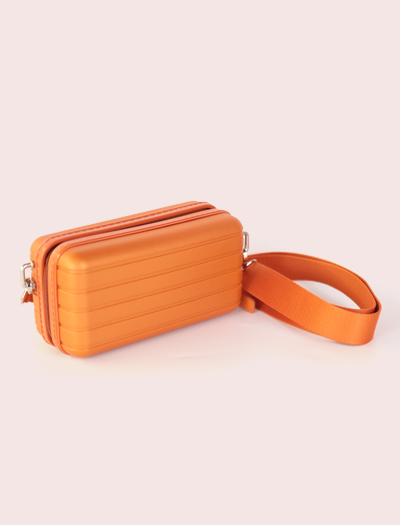 Customizable Mini Hard Bag  Fashion Cosmetic Case for Casual Style-Exterior Features-1