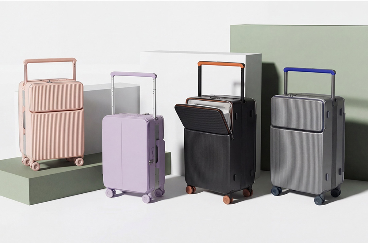 Wide Trolley Luggage Set